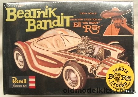 Revell 1/25 Ed Roth Beatnik Bandit, 85-4174 plastic model kit